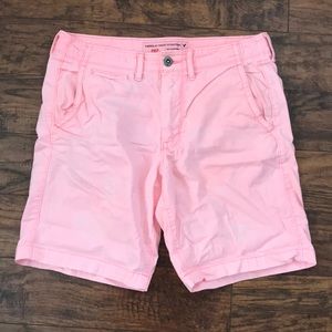 Men’s AE Prep Length Shorts 33 Pink